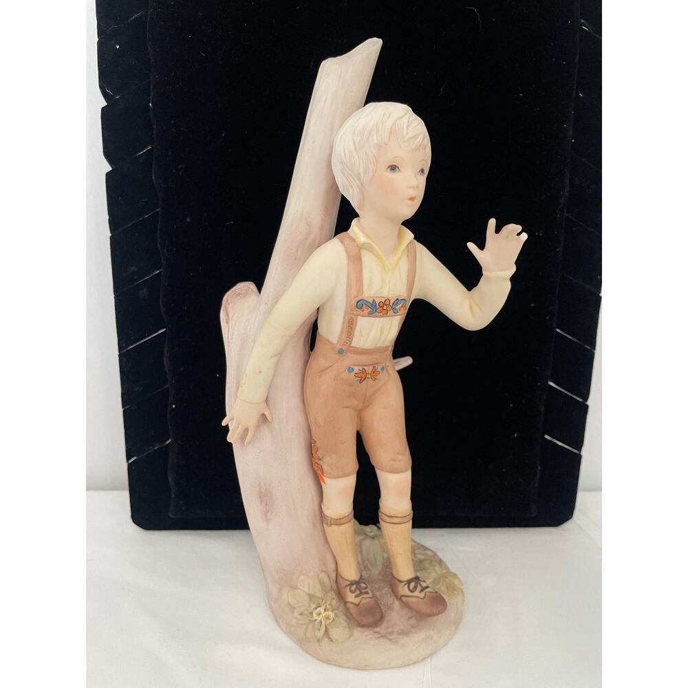 Vintage 1974 Cybis Hansel & Gretel Bisque Porcelain Figurine Set - AS IS - Picture 3 of 11